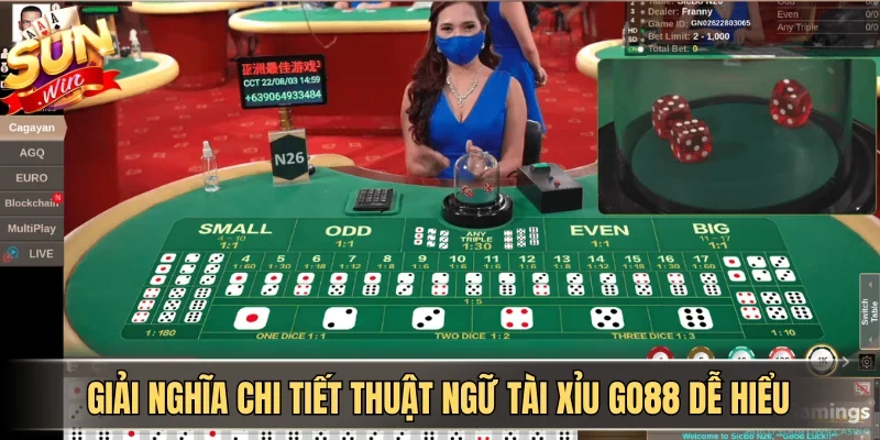 Giải nghĩa chi tiết thuật ngữ tài xỉu GO88 dễ hiểu