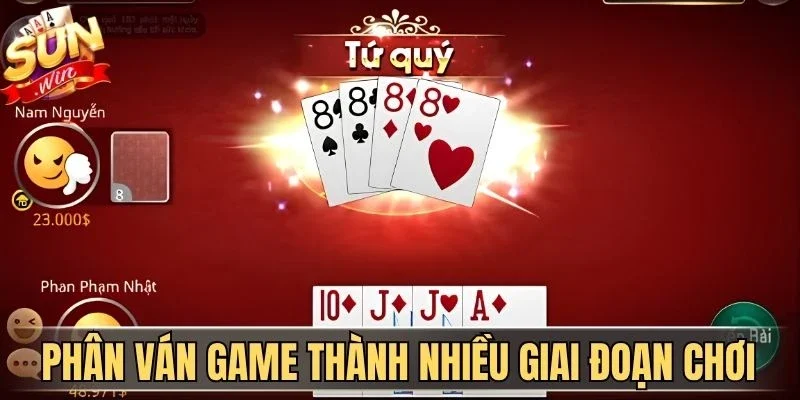 Phân ván game thành nhiều giai đoạn chơi